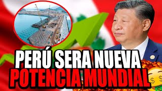 PERU NUEVA POTENCIA MUNDIAL GRACIAS A CHINA  SE INAUGURO EL MEGAPUERTO DE CHANCAY peru chancay [upl. by Victorie]