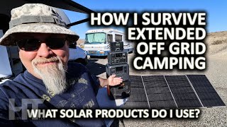 My FULL RV Solar Power System  Products I Use Off Grid Camping [upl. by Crespo]