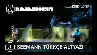 Rammstein  Seemann Live  TÜRKÇE ALTYAZI HD [upl. by Sue]