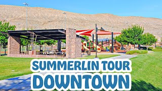 Summerlin Las Vegas Tour  Downtown Summerlin  Move from UK to USA [upl. by Yettie]