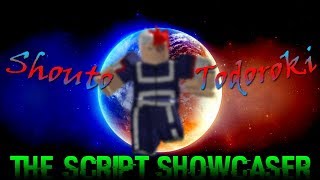 Roblox Script Showcase Episode724R15 Shouto Todoroki [upl. by Aitahs]