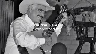 Vicente Fernández El chofer letra [upl. by Esinel]