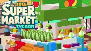 idle supermarket game play [upl. by Barbee537]