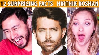 12 SURPRISING FACTS ABOUT HRITHIK ROSHAN  Reaction [upl. by Justicz883]