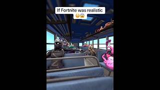 Fornite battlebus in realistic fortniteclips shorts fortnite viral [upl. by Bronder]