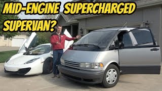 I Bought the Greatest Minivan Ever Made Toyota Previa Supercharged SUPERVAN [upl. by Pirzada]