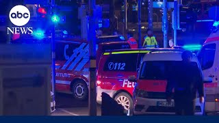 Driver in Germany Christmas market attack is doctor from Saudi Arabia German officials [upl. by Selec]