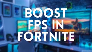 Easy Tip To Boost FPS In Fortnite🖥 [upl. by Kennie]