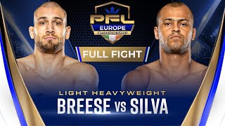 Tom Breese vs Cleiton Silva  PFL Dublin Full Fight [upl. by Geno984]