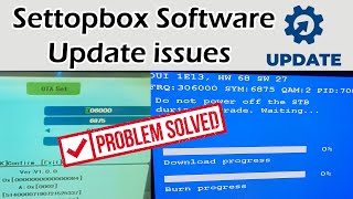 TCCL Set Top Box Software Update issue problem solved  OTA Upgrade  USB Update  Manual Update [upl. by Tdnaltroc139]