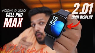 FireBoltt Ninja Call Pro Max ⚡️Smartwatch UNDER 2000✨ [upl. by Mahseh]