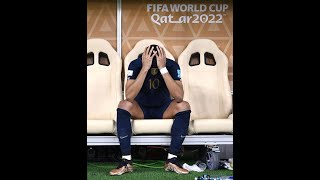 Kylian Mbappé inconsolable  Finale France – Argentine  Coupe du Monde  Qatar 2022 [upl. by Lenno]