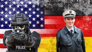 American Police VS German Police feat GZUZ [upl. by Tymes]