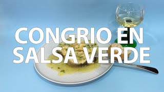 Con Ganas de Cocinar Congrio en Salsa Verde [upl. by Edlitam150]