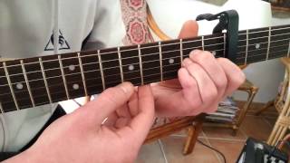 Tuto guitare  Jme tire Maître Gims  Partie 1  Couplet [upl. by Giaimo]