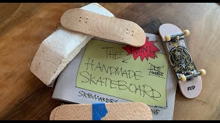 Build a DIY Fingerboard Mini Skateboard Tech Deck [upl. by Laughry]