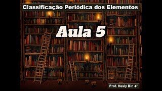 Classificação Periódica  Aula 5 Histórico [upl. by Rases]