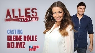 Casting Alles was zählt  Kleine Sprechrollen und Komparsen  UFA Talentbase  UFA SERIAL DRAMA [upl. by Emiaj]