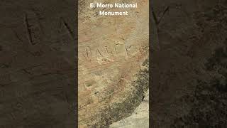 El Morro National Monument  Inscription Trail shorts travel adventure nationalpark hiking rv [upl. by Aicilak]