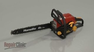 Homelite Chainsaw Disassembly – Chainsaw Repair Help [upl. by Perni923]