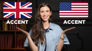 BRITISH VS AMERICAN ACCENT EXPLAINED [upl. by Ellerred]