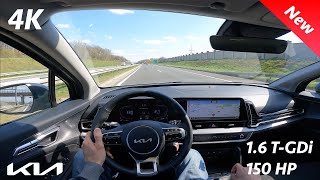 KIA Sportage LX Fresh 2022  POV test drive amp review in 4K  16 TGDi 150 HP 6speed [upl. by Namzed]