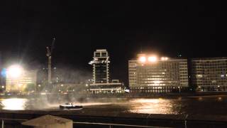 Filming SPECTRE helicopter action at MI6 building and Vauxhall Bridge [upl. by Neuberger]