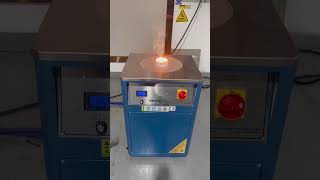 5kg gold induction melting furnace testing video [upl. by Theodosia510]