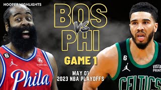 Boston Celtics vs Philadelphia 76ers Full Game 1 Highlights  May 1  2023 NBA Playoffs [upl. by Marvin986]