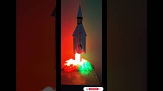 Working model of 🚀 Chandrayaan  3 working model chandrayaan3 rocket project viralvideo shorts [upl. by Ferro45]