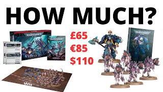 Warhammer 40K Starter Set PRICES REVEALED  Big 40K Release Week [upl. by Zetrauq]