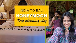 India to Bali Honeymoon Trip Vlog  Planning a Bali Honeymoon Trip from India  Bali Vlog [upl. by Einaffit]