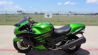 SALE 11099 2016 Kawasaki ZX14R Golden Blazed Green Overview and Review [upl. by Anagnos]