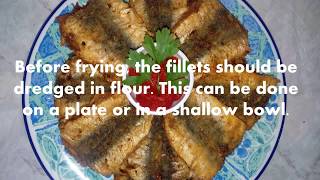 Moroccan Stuffed Fried Sardines with Chermoula recipe [upl. by Mara]