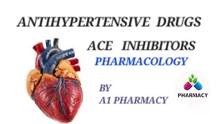 ACE INHIBITORS  ANTIHYPERTENSIVE DRUGS [upl. by Isidore917]