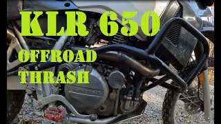 KLR 650 Offroad Adventure [upl. by Gagne]