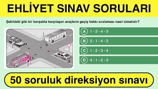 🚗 EHLİYET SINAV SORULARI ⛔ [upl. by Hanleigh]