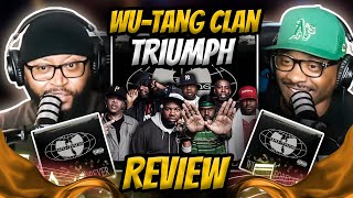 Wu Tang  Triumph VIDEO REVIEW wutang trending reaction [upl. by Sedicla]