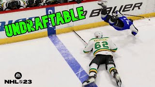 Can We Go Undrafted In NHL 23 Be a Pro [upl. by Medea]