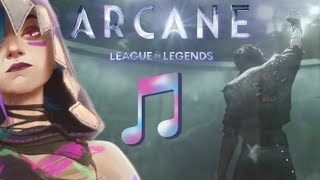 Most Streamed Songs by Artists on the Arcane Season 2 Soundtrack [upl. by Akina]