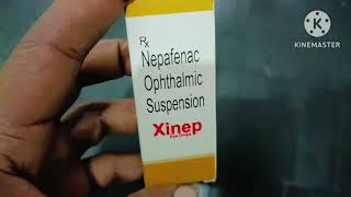 Nepafenac ophthalmic suspension nepafenac ophthalmic suspension eye drops xinep eye drops [upl. by Crifasi]