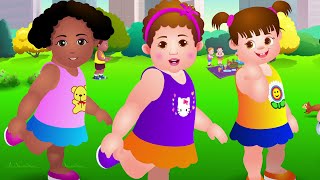 Cabeza Hombros Rodillas y Pies Head Shoulders Knees amp Toes  Canción de Ejercicios  ChuChu TV [upl. by Rawde]