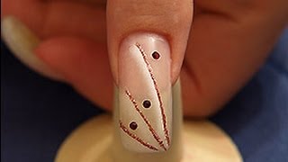 Airbrush nail art step by step guidance 044 from wwwairbrushnaildesigncom [upl. by Intruoc313]