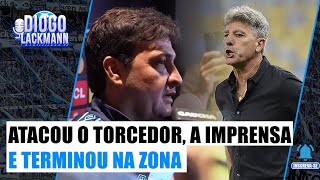 RENATO E GUERRA FORAM COVARDES  GRÃŠMIO NA ZONA DE REBAIXAMENTO [upl. by Wise172]