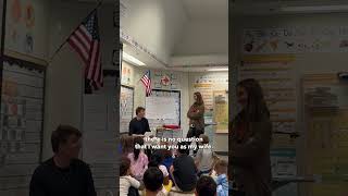 Students and their teacher shocked when guest reader pulls out a ring  Humankind shorts goodnews [upl. by Isbel]