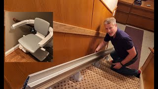 How To Disassemble and Remove a Bruno SRE 3000 Series Stair Lift [upl. by Gass645]