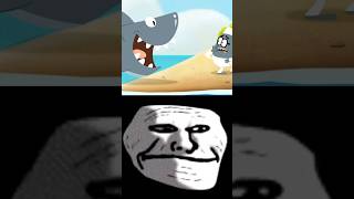 TROLL FACE 💀 MR NITISH MOMENT Lamput island 🏝️shorts [upl. by Dibbell]