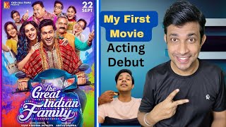 एक्टिंग में आ गया 😁 The Great Indian family movie announcement  Vicky Kaushal  Ashutosh Ujjwal [upl. by Engracia]