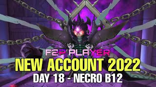 DAY 18  STABLE NECRO B12  NEW ACCOUNT 2022 SUMMONERS WAR [upl. by Hayalat]