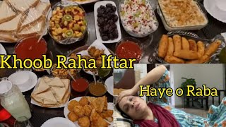 humairavlogs8527 humairaarshadcouplevlogs1658 AqsaAliVlogs Iftar Khoob Raha In Ka  video diaries [upl. by Auod]